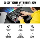 Dj Controller Bundle - Dj Set With Built In Speakers  Party Lights  Dj Mixer    