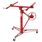 16ft Drywall Lifter Panel Hoist Dry Wall Rolling Caster Construction Tool 150lb