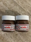 Nutella Hazelnut Spread  xmas White Top Edition made In Italy  - 2 1 05 Oz  Jars