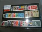 Liechtenstein 1958 - 1995 Mint Mnh Stamps Collection On Dealer s Cards