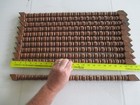 Lot Of 11 Reclaimed Oak Wood Stair Rail Spindles 1 1 8  Ends Architectural  Bsmt
