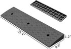3 Ton Rubber Curb Ramp 1 2  Rise Heavy Duty Driveway Loading Ramp 2 Pack