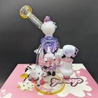 Cheech Glass 11  Cows Got Milk Recycler Bong Glass Water Pipe Hookah Rig Box Set