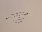 Antique 1897 American Word Book Graded Lessons Spelling Punctuation Patterson Hc