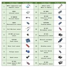 Sensor Module Kit For Arduino Raspberry Pi Beginner Learning Starter Set 22-in-1