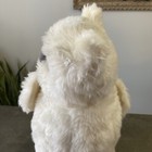 Vintage Hansa Toy International 15    Tall Snow Owl Rotating Head Posable Feet