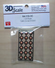 1 64 Orange Black White Plastic Traffic Cones 3d To Scale Toy Diorama Accessory