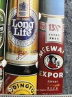 Vintage Beer Can Collage Poster Licensed Reprint Bar Pub  16 X 20 Free Shipping