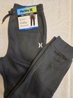 Hurley Lot Of 2 Youth Fleece Joggers Gray N Blue L 14 16 Nwt
