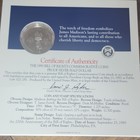 United States Mint 1993 Bill Of Rights Proof 50c Silver S  900 Coin   Stamp Set