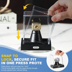 Jupdec Championship Ring Display Case  Clear Acrylic Single Ring Holder