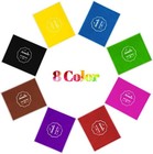 Ibequem 4pcs Large Ink Pad For Rubber Stamps 5x4 Inch Craft Ink Pads Stamp Partn