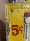 Early Original Double Dot Pepsi Cola Advertising Sign
