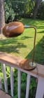 Vintage Mid Century Modern Retro Ajustable Brown  Table desk Lamp 