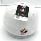 Nike Team Canada Hockey Legacy91 Hat Fitted Dri-fit Olympic Sport White Osfa Nwt