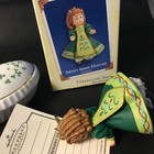 Hallmark Ornament Sweet Irish Dancer -plus - Heart Shape Trinket Box Royal Tara 