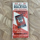 Vtg Sir Walter Raleigh Lot Pipe Cleaners Pipe Smoker s Guide To Pleasure   Card
