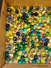 Vintage Lot Of Roughly 250 Marbles Various From Estate