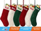 Personalized Christmas Stocking   custom Name Family Christmas Stocking  18    Large