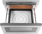Ge Cafe Cwl112p2rs1 24  Stainless Steel Built In Microwave Drawer Nob  153580