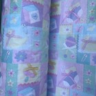 Vintage Baby Nursery Patchwork Department Store Wrapping Paper Roll 24 