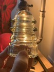 Vintage Hemingray 12 Clear Glass Insulator Made In Usa 10-41 Excellent