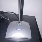 Logitech Usb Freestanding Computer Desktop Microphone Silver Black