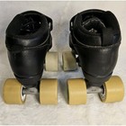 Riedell Dart Black Skates Size 4 Radar Presto Wheels Bionic Toestops