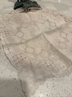 Vtg White Handmade Appenzell   Cutwork   Handkerchief Wedding 
