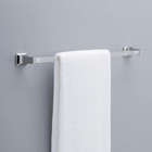24 In  Wall Mounted Replacement Towel Bar Rod In Clear