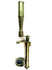 Antique 1800   s Gould Field Botanical Brass Microscope
