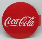Coca-cola Round Two Sided Flange Sign From Peru 13  33cm