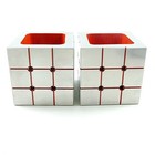 Box Parallel Machinist Set Up riser Blocks Matched Pair 3x3x3  Toolmaker Made 