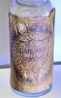 Antique Harvard Dental Cement Paper Label Cork Top Full Bottle German Dentistry