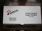 Vtg 1000 Pc  6  French Lace White Doily Paper Round Elegant Box Crafts