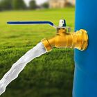 Water Spigot For Rain Barrel With Bulkhead Fitting - Freeze Proof For Outdoors 