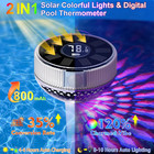 2025 Upgraded Pool Thermometer Floating Easy Read With Colorful Light Show   Rem