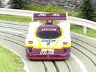 Tomy Sg   Jaguar Xjr 9  aurora Afx    Wht - Purp - Yel  2   New   Very Htf    