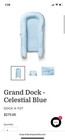 New - Dock A Tot Grand Baby Dock For 9-36 Months - Celestial Blue 