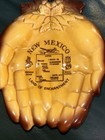 Hand-painted Land Of Enchantment New Mexico Souvenir Pair Hands Japan