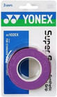Yonex Overgrip Super Grap 3 Pack - Tennis  Badminton  Squash - Choice Of Colors