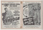 Movie Theatre Vintage Program Conery s Ravena Ny Abbott Costello Roy Rogers