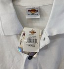 Nwt Hard Rock Cafe Amsterdam White Polo Shirt Short Sleeve Men s Size Large