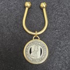 Honolulu Rapid Transit Company  Token Key Chain - 1951 - Hula Dancer