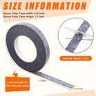 2 Rolls Multipurpose Felt Weatherstrip 5 8 Inch X 17 Ft Seal Felt Strips For