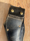 Vtg Simon   s Albuquerque Apd Black Leather Police Holster 12   