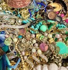 1 Lb Mixed Lot Of Wearable Vintage To Now Jewelry Mystery Jewelry Bag