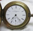 Antique 1905 Elgin Pocket Watch W  20yr Gold Filled Case   7jewels   7-c405