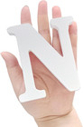 4 Inch White Unfinished Wood Letters For Crafts  Wooden Letters For Home Wedding