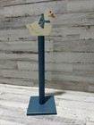 Vintage Wooden Goose Paper Towel Holder Country Farmhouse Cottagecore Duck